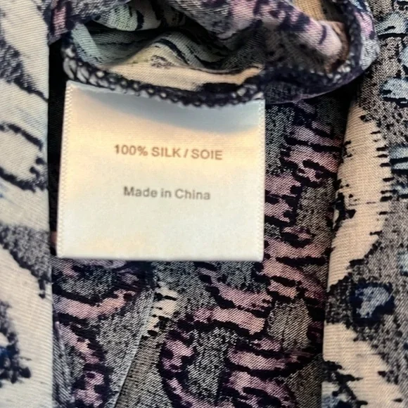 Tory Burch 100% silk dress size medium - Picture 4 of 4